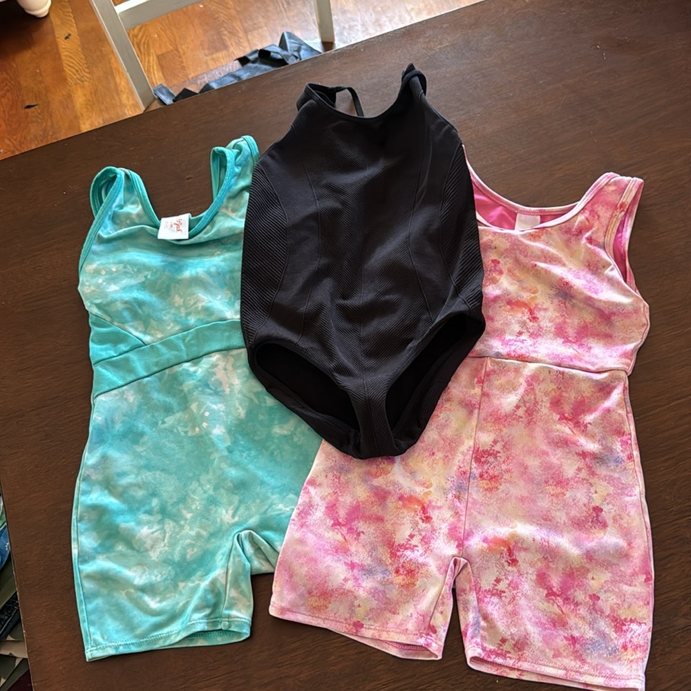 Girls Target Leotard S/6 - lot of 3